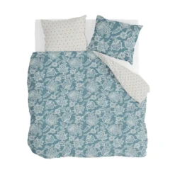 Walra - Dekbedovertrek Country Love - 200x220 Cm - Petrol