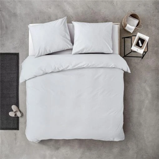 Byrklund - Dekbedovertrek Sleep Softly - 140x220 Cm - Wit - Afbeelding 3