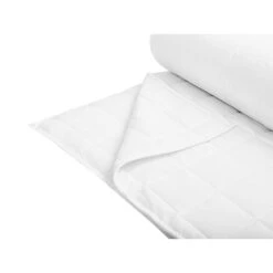 Beliani Dekbed JANNU - Wit Polyester