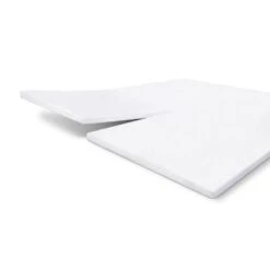 Walra - Molton Cotton Cover Split-Topper - 160x220 Cm - Wit