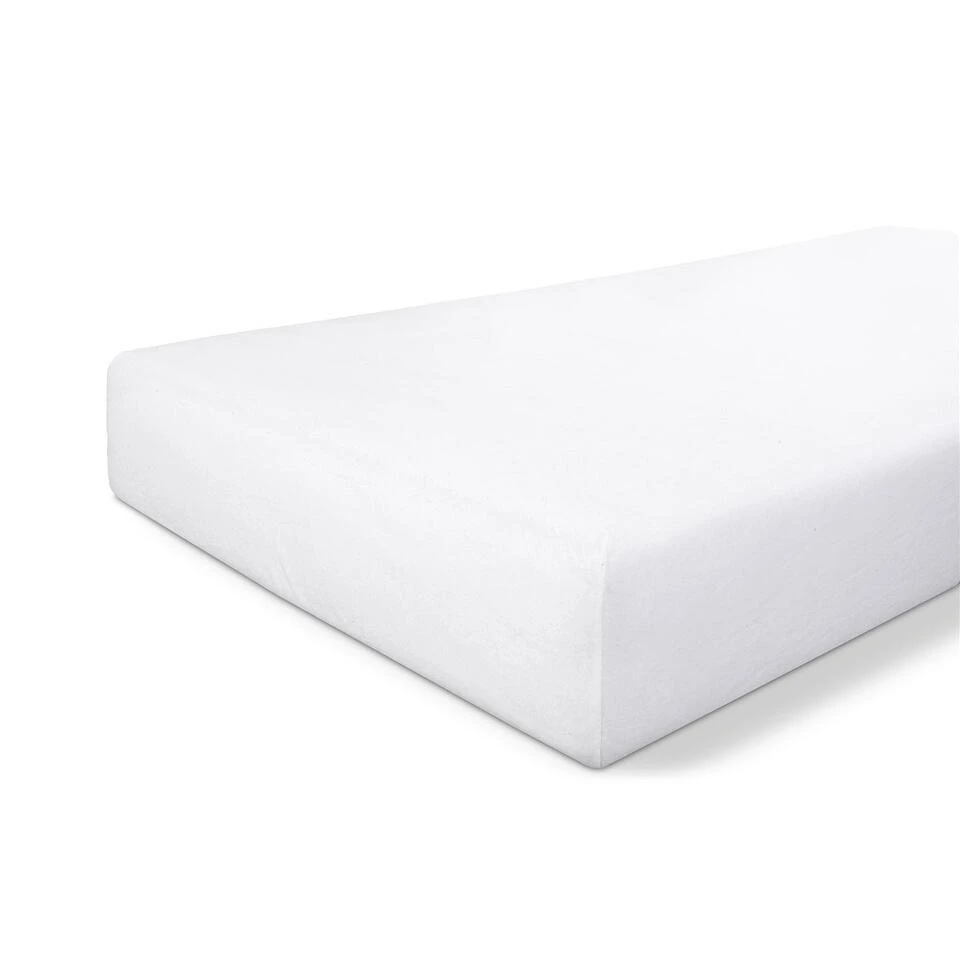 Walra - Molton Cotton Cover - 90x200 Cm - Wit