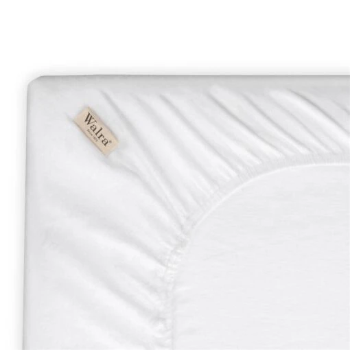 Walra - Molton Cotton Cover - 80x200 Cm - Wit - Afbeelding 2