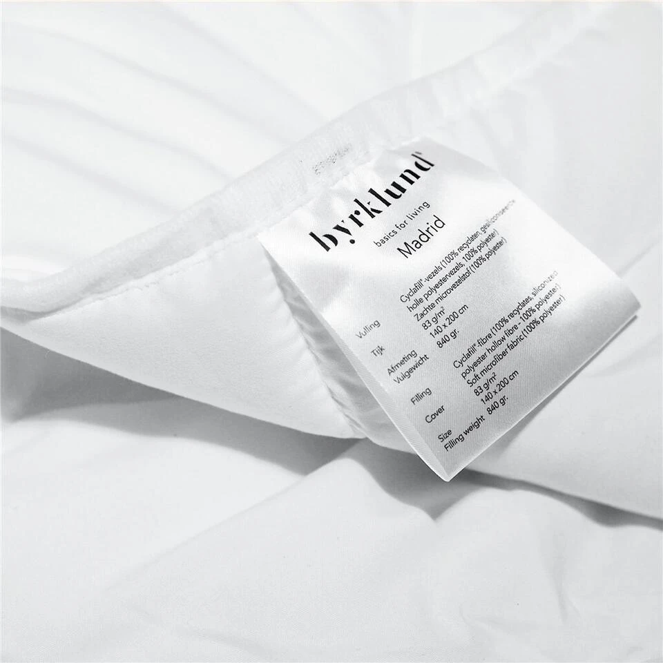 Byrklund - Dekbed All Season Madrid - 240x220 Cm - Anti Allergisch - Afbeelding 2