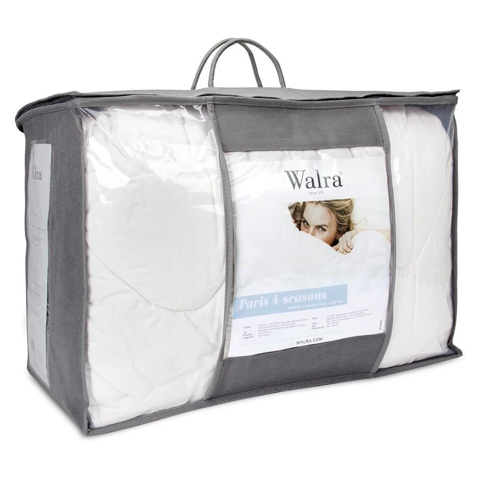 Walra - Dekbed Paris - 240x220 Cm - Wit - Afbeelding 3