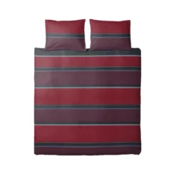 Ten Cate Katoenen Lits Jumeaux Dekbedovertrek - 240x200/220 - Thor Rood