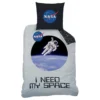 NASA Dekbedovertrek Space Astronaut - Eenpersoons - 140 X 200 Cm - Katoen