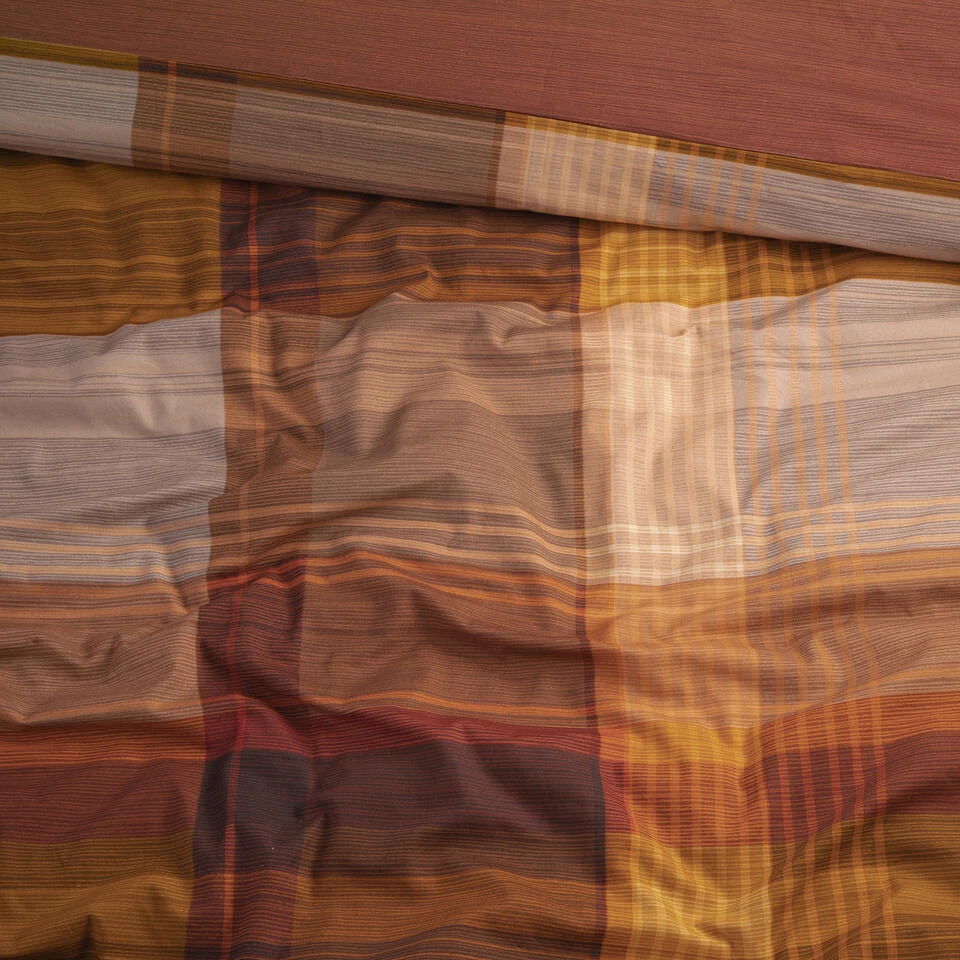 Cinderella Dekbedovertrek Ponte - Katoen - 240x200/220 Cm - Red Clay - Afbeelding 3