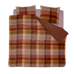 Cinderella Dekbedovertrek Ponte - Katoen - 240x200/220 Cm - Red Clay