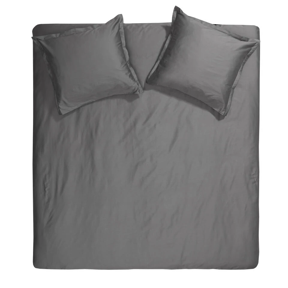 Cinderella Dekbedovertrek Satijn - 260x200/220 Cm - Antraciet