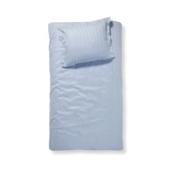 Damai Dekbedovertrek Katoen-satijn - 140x200/220cm - Blauw