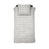 Cinderella Dekbedovertrek Kody - Flanel - 140x200/220 Cm - Off White