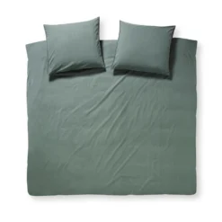Damai Dekbedovertrek Flanel - 260 X 200/220cm - Groen