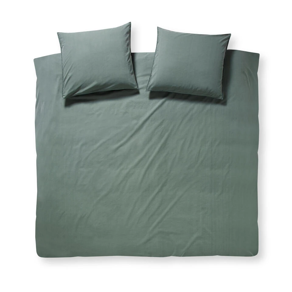 Damai Dekbedovertrek Flanel - 260 X 200/220cm - Groen