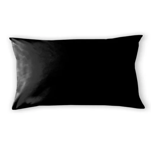Cinderella Kussenslopen Met Rits - Katoen - 40x80 Cm - Zwart - 2 Stuks