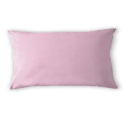 Cinderella Kussenslopen Met Rits - Katoen - 40x80 Cm - Roze - 2 Stuks