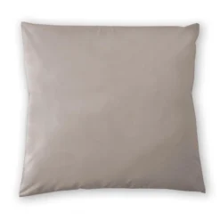 Cinderella Weekend - Kussenslopen Met Rits - Katoen - 80x80 Cm - Taupe - 2 Stuks