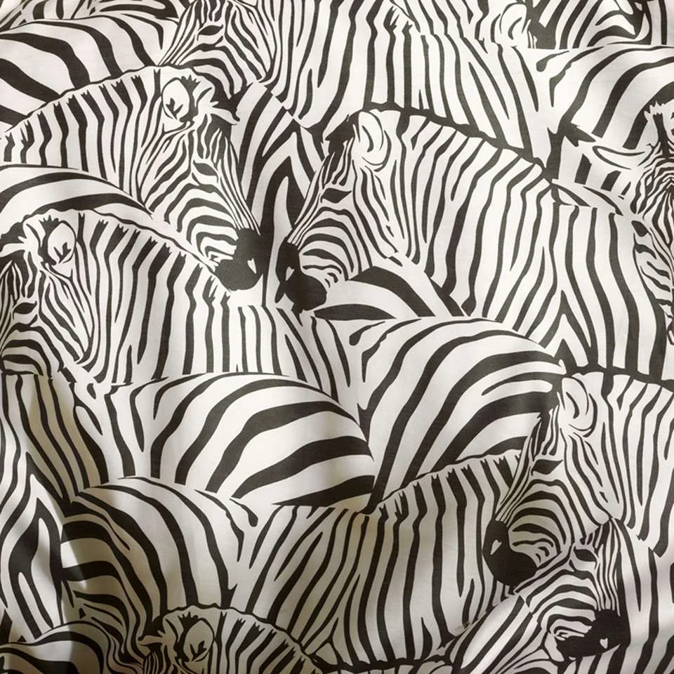 De Witte Lietaer Dekbedovertrek Zebra - 260 X 240 Cm - Katoen Satijn - Afbeelding 2
