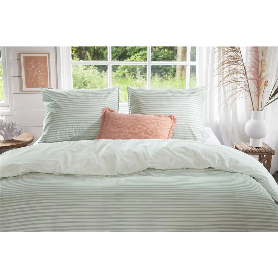 Walra - Dekbedovertrek Remade Blurred Feelings - 200x220 Cm - Jade - Afbeelding 2