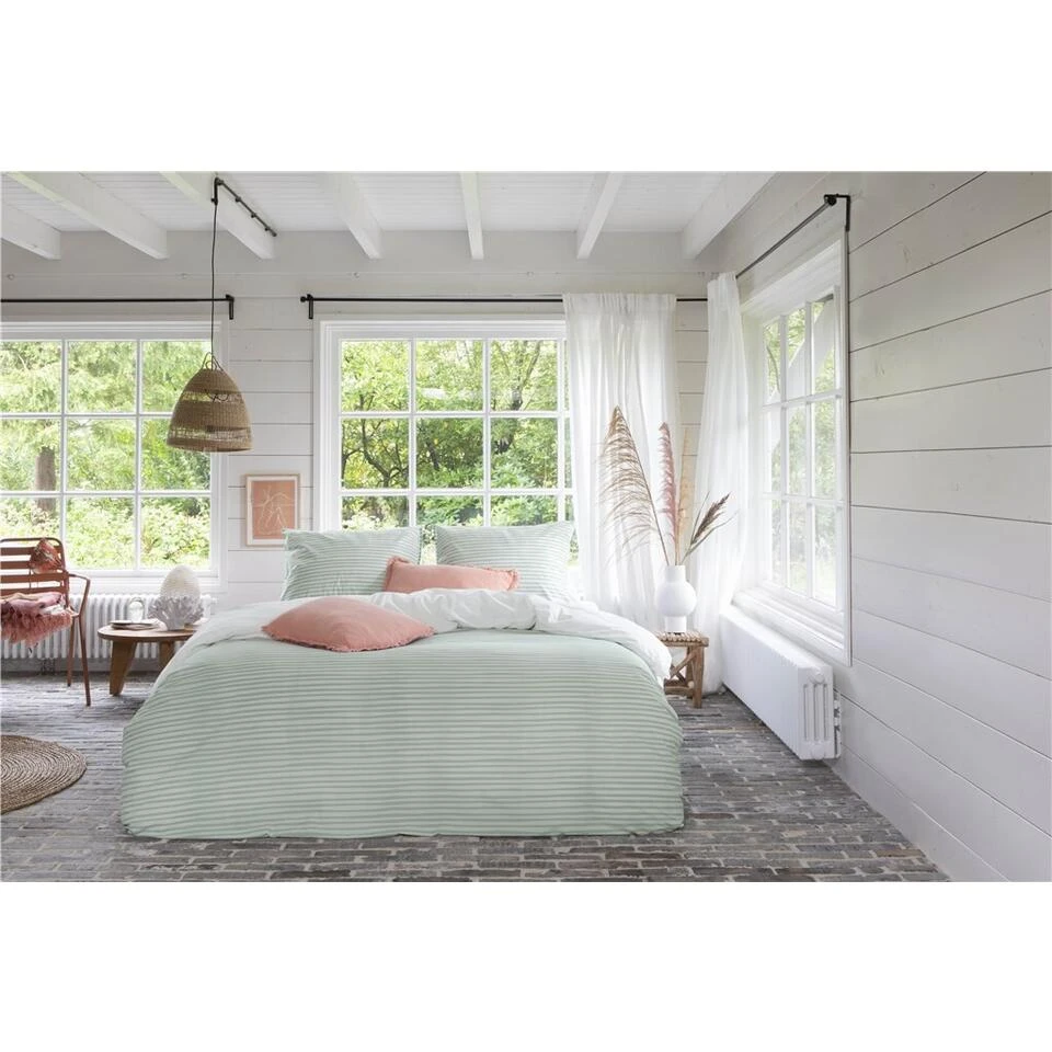 Walra - Dekbedovertrek Remade Blurred Feelings - 200x220 Cm - Jade - Afbeelding 4