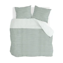 Walra - Dekbedovertrek Remade Blurred Feelings - 200x220 Cm - Jade