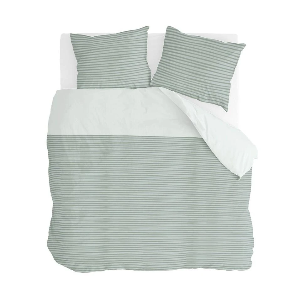 Walra - Dekbedovertrek Remade Blurred Feelings - 200x220 Cm - Jade
