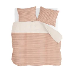 Walra - Dekbedovertrek Remade Blurred Feelings - 240x220 Cm - Terra