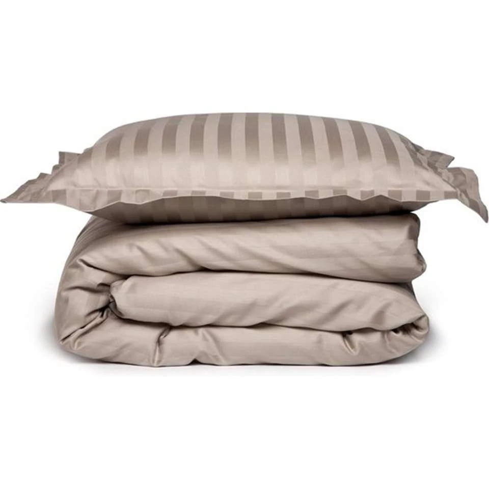 Dekbedovertrek Damai Linea Cement Satijn-260x200/220 - Afbeelding 2