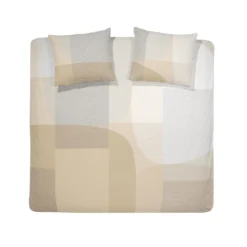 Damai Dekbedovertrek Moore - Satijn - 240x200/220 Cm - Butter Cream