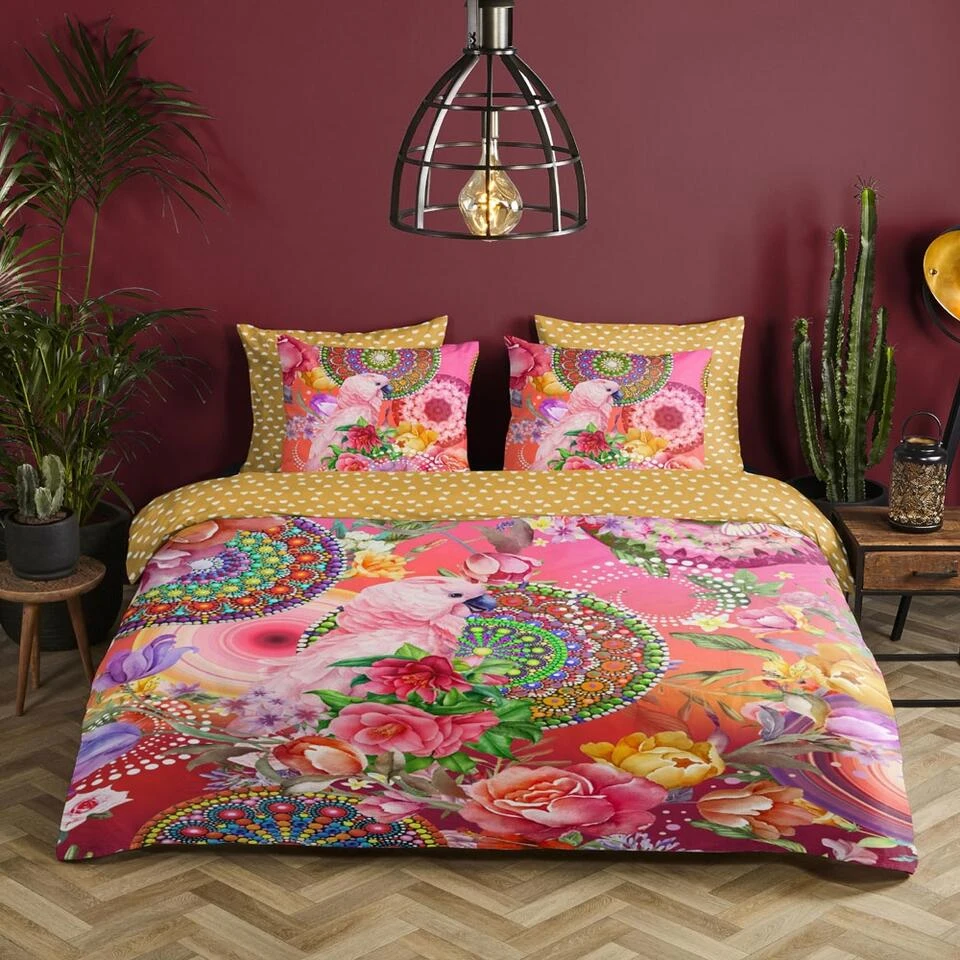 HIP Dekbedovertrek "Nevine" - Multi - (240x220 Cm) - Afbeelding 2