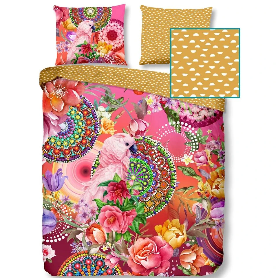 HIP Dekbedovertrek "Nevine" - Multi - (240x220 Cm) - Afbeelding 3