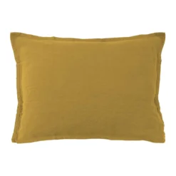 Matt & Rose Set Kussenslopen Saffraan - 50 X 70 Cm - 100% Linnen