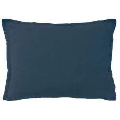 Matt & Rose Set Kussenslopen Marine - 50 X 70 Cm - 100% Linnen