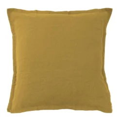 Matt & Rose Set Kussenslopen Saffraan - 65 X 65 Cm - 100% Linnen
