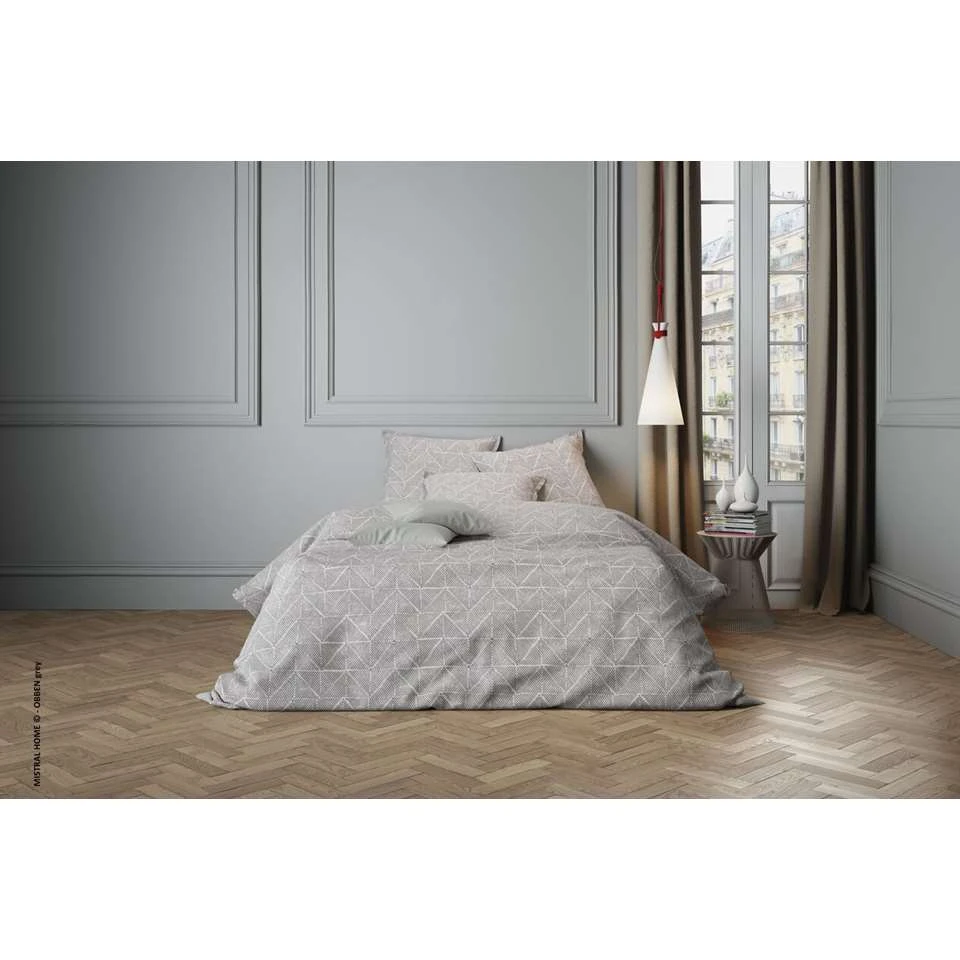 Mistral Home Dekbedovertrek 100% Katoen Satijn Obben 260x240 Cm - Afbeelding 2