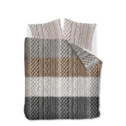 Ariadne At Home Dekbedovertrek Snug Naturel-Lits-jumeaux (240 X 200/220 Cm)