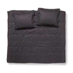 Damai Dekbedovertrek Katoen-satijn - 260x260/220cm - Grijs