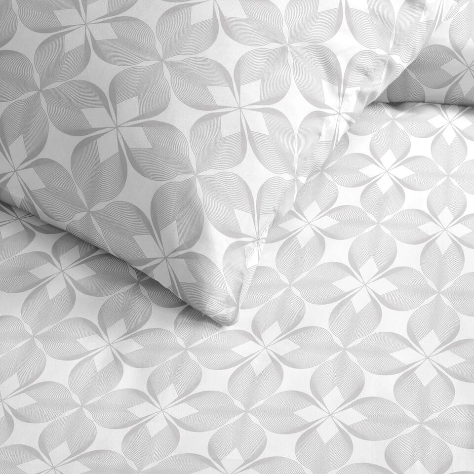 Cinderella Lilou - Dekbedovertrek - Satijn - 260x200/220 Cm - White - Afbeelding 2