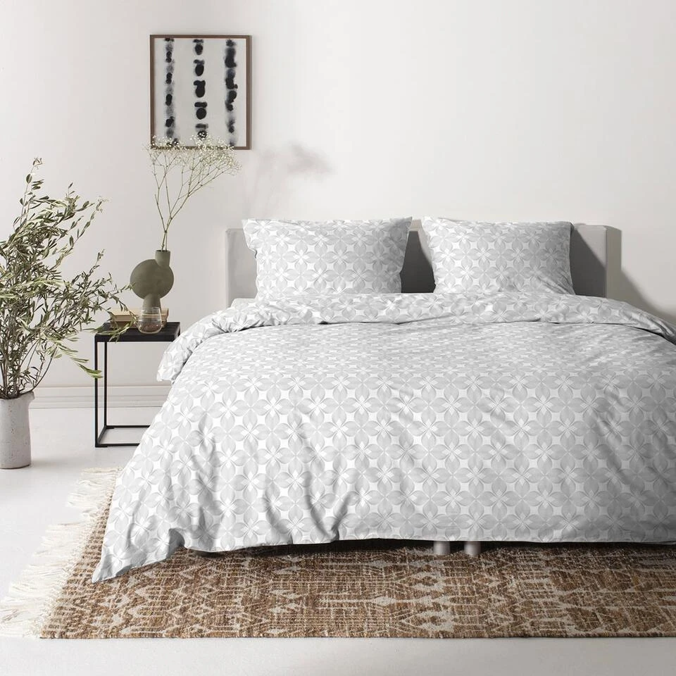 Cinderella Lilou - Dekbedovertrek - Satijn - 260x200/220 Cm - White - Afbeelding 4