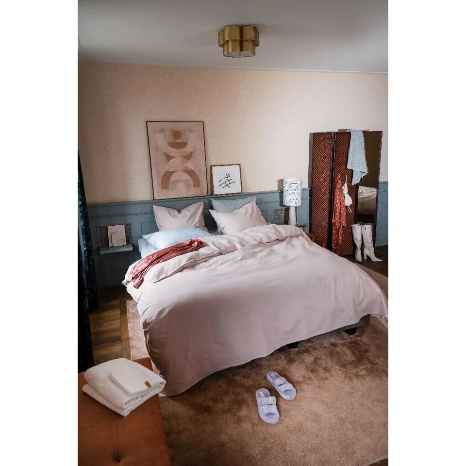 Dindi Home - Dekbedovertrek Forever Colours - 260x220 Cm - Roze - Afbeelding 4