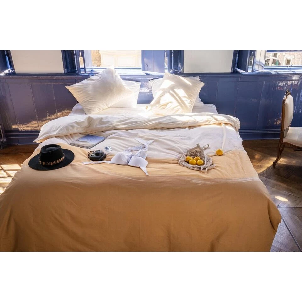 Dindi Home - Dekbedovertrek Wild Waves - 140x220 Cm - Zand - Afbeelding 4