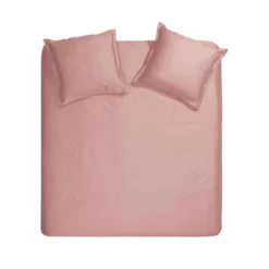 Cinderella Sundays - Dekbedovertrek - Satijn - 260x200/220 Cm - Rose Pink