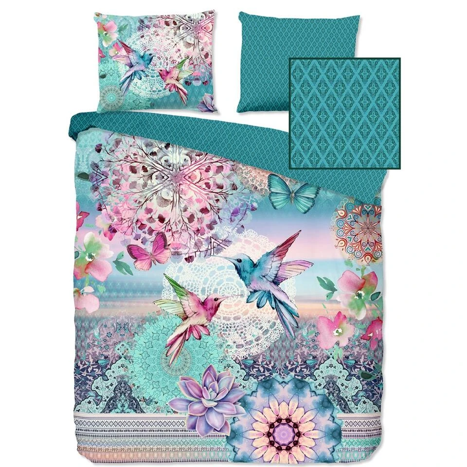 HIP Dekbedovertrek "Ganesha" - Multi - (140x220 Cm) - Afbeelding 3