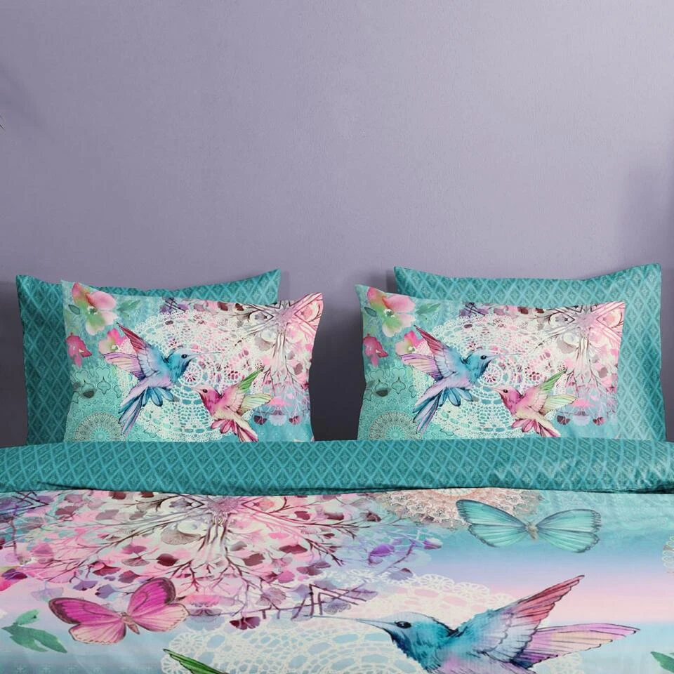 HIP Dekbedovertrek "Ganesha" - Multi - (140x220 Cm) - Afbeelding 2