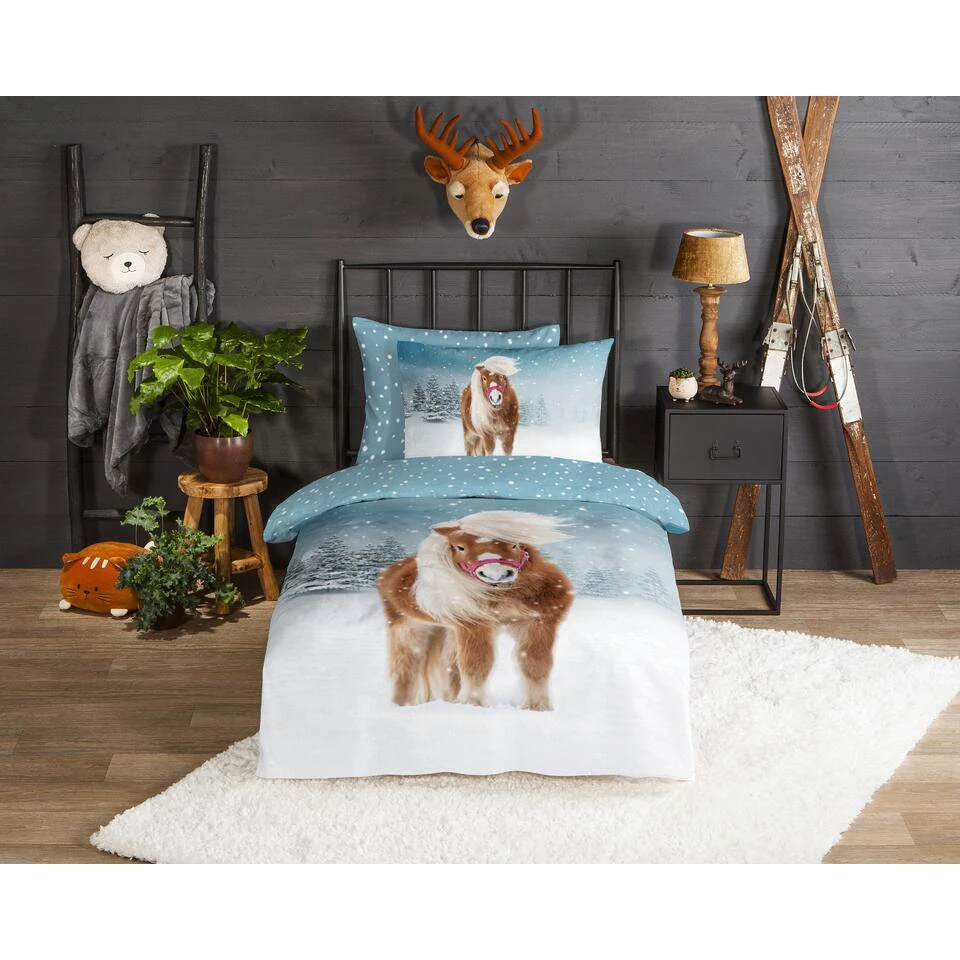 Good Morning Dekbedovertrek "Sweet" - Multi - (140x220 Cm) - Afbeelding 2