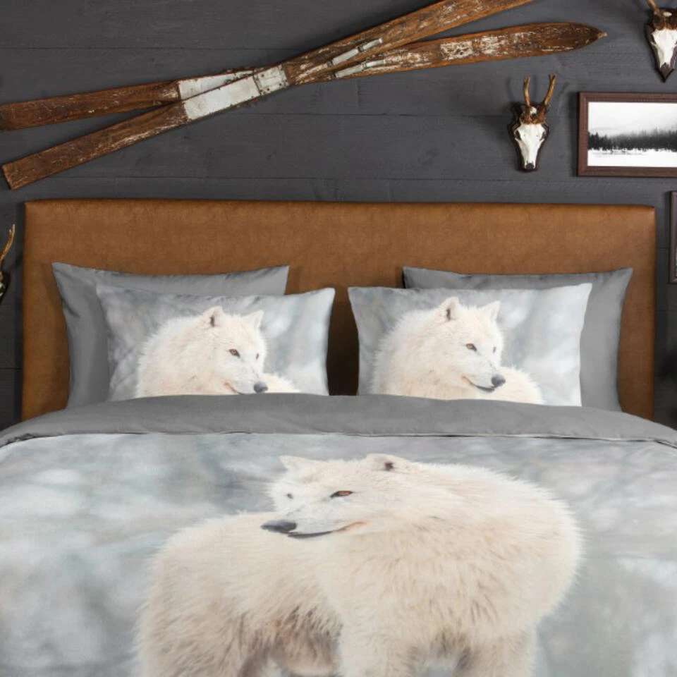 Good Morning Dekbedovertrek "Julian" - Grijs - (240x220 Cm) - Afbeelding 3