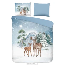 Good Morning Dekbedovertrek "Winter" - Multi - (200x220 Cm)