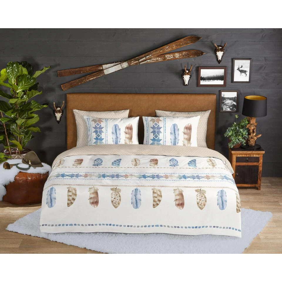 Good Morning Dekbedovertrek "Joy" - Ecru - (140x220 Cm) - Afbeelding 2