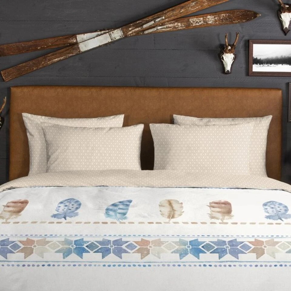 Good Morning Dekbedovertrek "Joy" - Ecru - (140x220 Cm) - Afbeelding 4