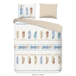 Good Morning Dekbedovertrek "Joy" - Ecru - (140x220 Cm)