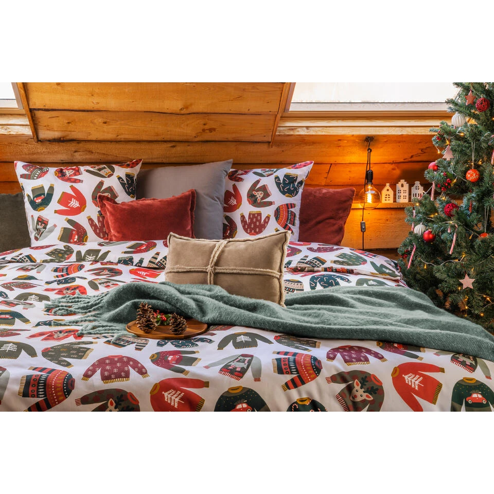 Mistral Home-Sierkussen-Katoen Tufted-45x45cm-Beige - Afbeelding 4